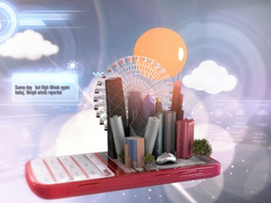 Univision weather alert animation 